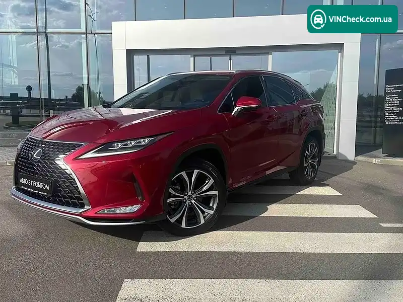 Lexus RX 2022, фото з оголошення 1 з 20, VIN JTJBZMCA402060150