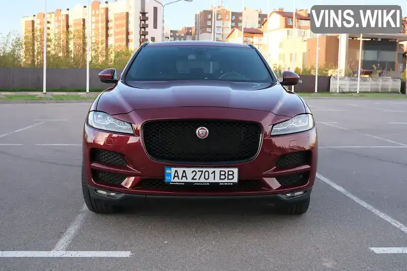 Jaguar F-Pace 2016, фото з оголошення 2 з 21, VIN SADCA2BN6HA078422