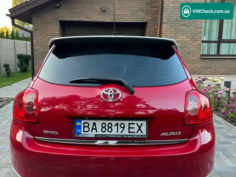 Toyota Auris 2008, фото з оголошення 1 з 6, VIN NMTKV56E50R033209
