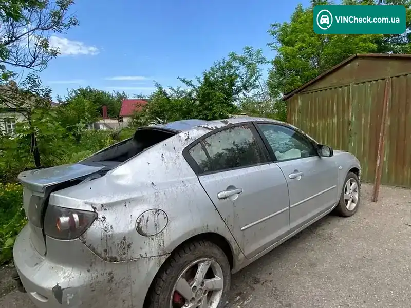 Mazda 3 2005, фото з оголошення 2 з 5, VIN JMZBK12Y261348169