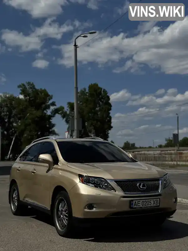 Lexus RX 2010, фото з оголошення 1 з 21, VIN JTJBC1BAXA2410755