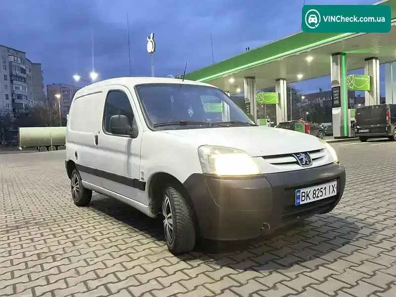 Peugeot Partner 2006, фото з оголошення 1 з 12, VIN VF3GC9HWC96196366