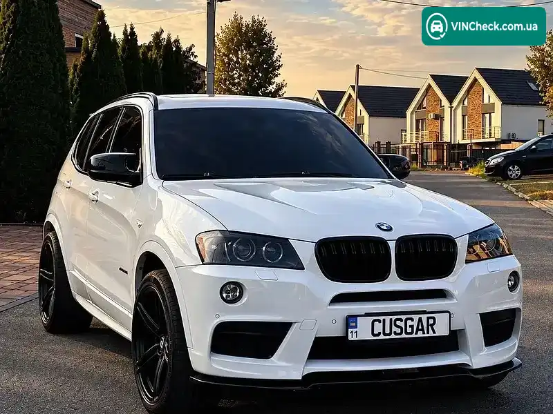 BMW X3 2013, фото з оголошення 1 з 19, VIN 5UXWX7C52E0E76054