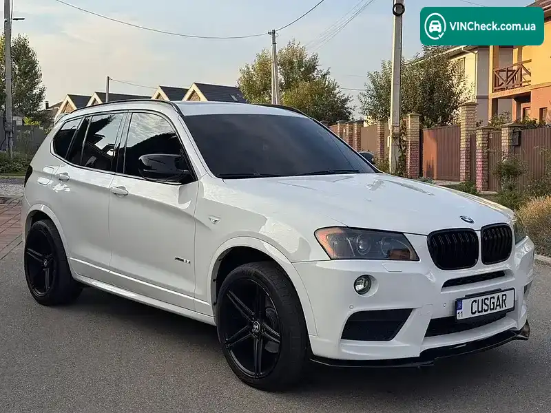 BMW X3 2013, фото з оголошення 2 з 19, VIN 5UXWX7C52E0E76054