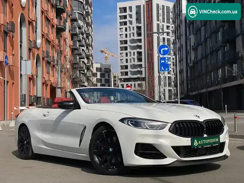 BMW 8 Series 2020, фото з оголошення 1 з 21, VIN WBADZ4C0XLCE09992