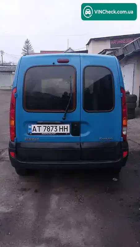 Renault Kangoo 2003, фото з оголошення 2 з 10, VIN VF1FC09AF29855597