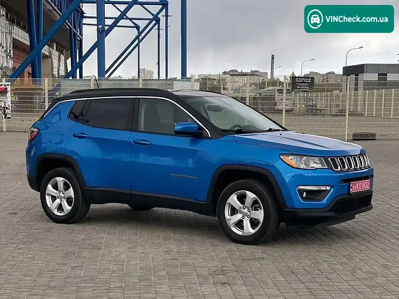 Jeep Compass 2017, фото з оголошення 1 з 17, VIN 3C4NJDBB2JT178425