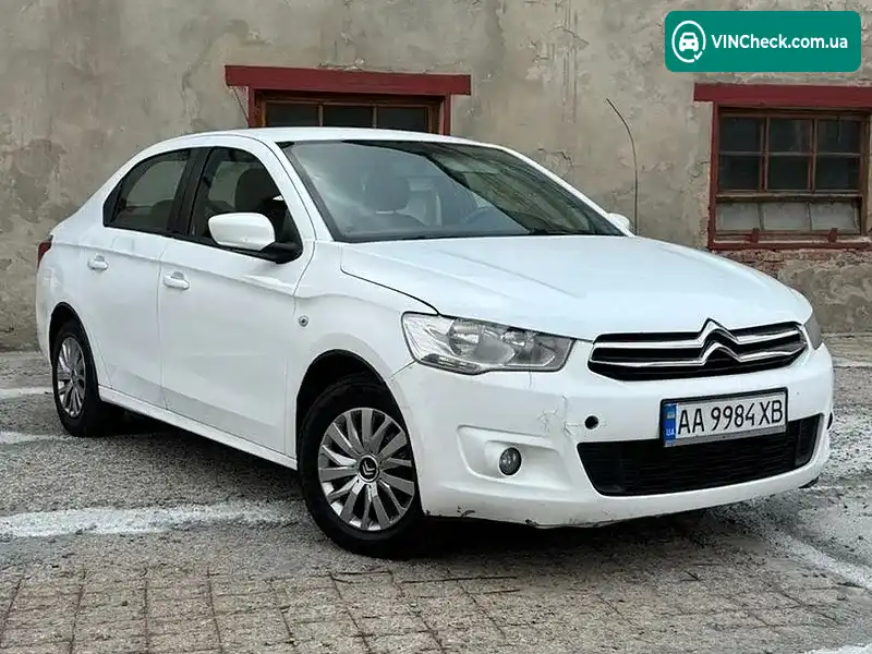 Citroen C-Elysee 2014, фото з оголошення 1 з 19, VIN VF7DDHMY0EJ563975