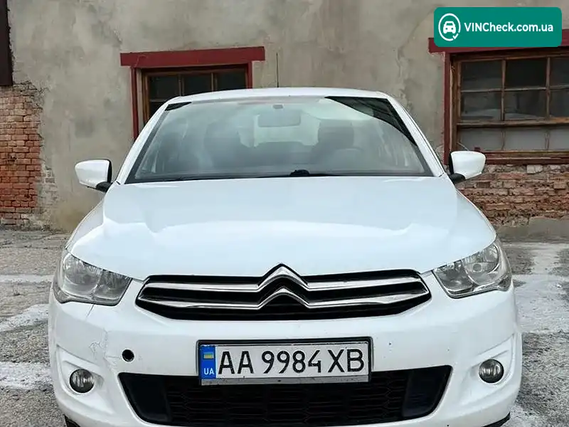 Citroen C-Elysee 2014, фото з оголошення 2 з 19, VIN VF7DDHMY0EJ563975