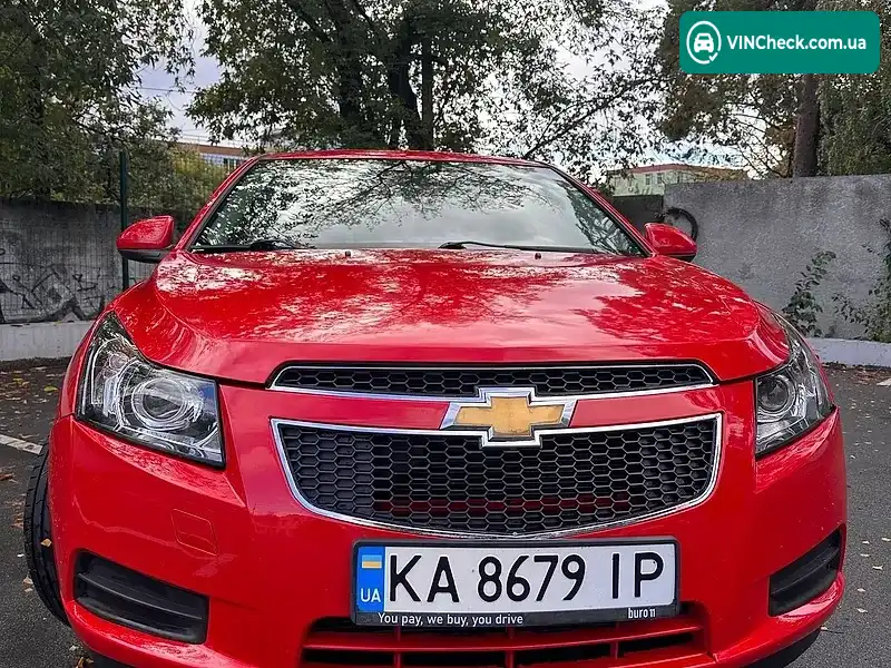 Chevrolet Cruze 2014, фото з оголошення 1 з 15, VIN 1G1PC5SBXE7426366