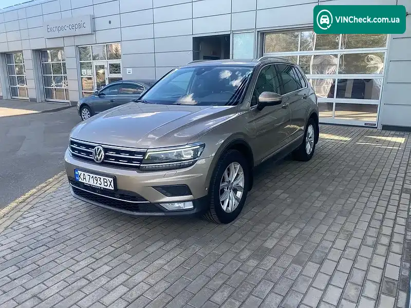 Volkswagen Tiguan 2017, фото з оголошення 1 з 20, VIN WVGZZZ5NZHW408235