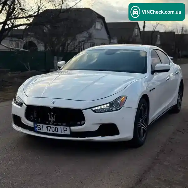 Maserati Ghibli 2017, фото з оголошення 1 з 12, VIN ZAM57XSA4H1238256