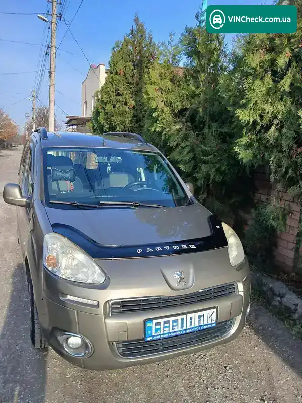 Peugeot Partner 2012, фото з оголошення 2 з 10, VIN VF37J9HP0CJ601661