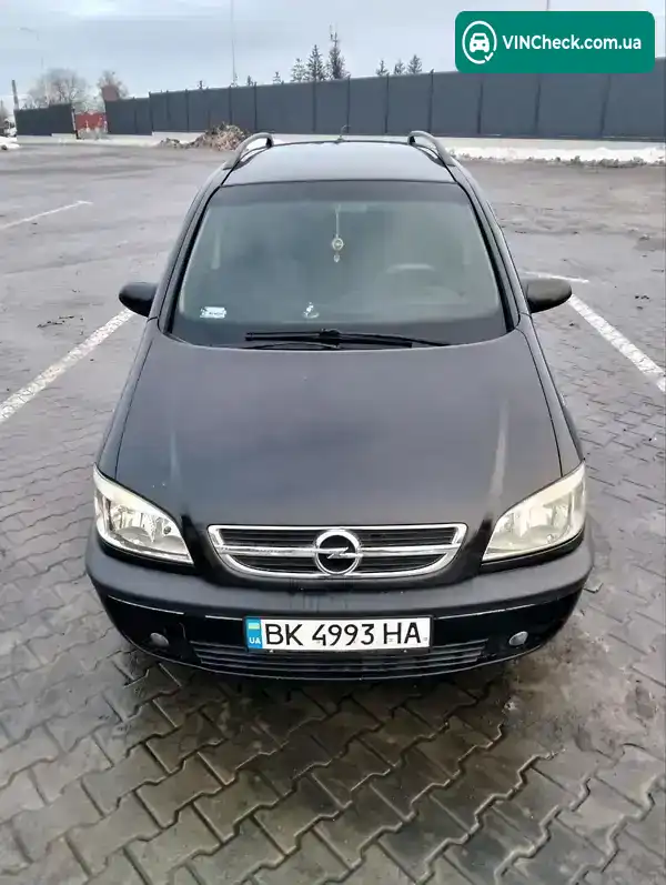 Opel Zafira 2001, фото з оголошення 1 з 16, VIN W0L0TGF7512217248