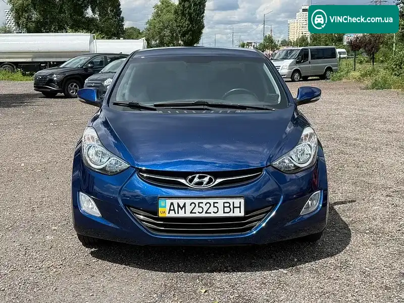 Hyundai Elantra 2012, фото з оголошення 2 з 20, VIN KMHDH41EBCU427714