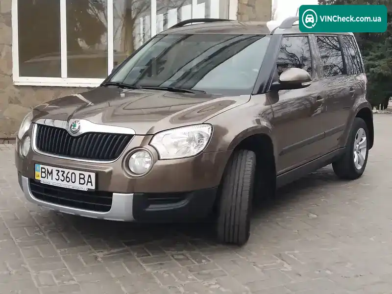Skoda Yeti 2012, фото з оголошення 1 з 20, VIN TMBJF25L1DB700301
