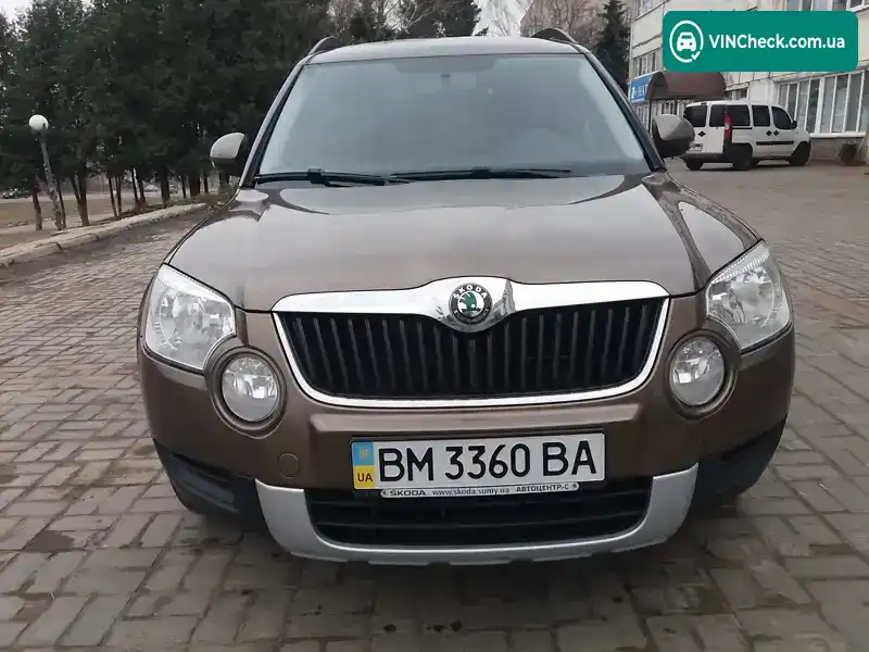 Skoda Yeti 2012, фото з оголошення 2 з 20, VIN TMBJF25L1DB700301
