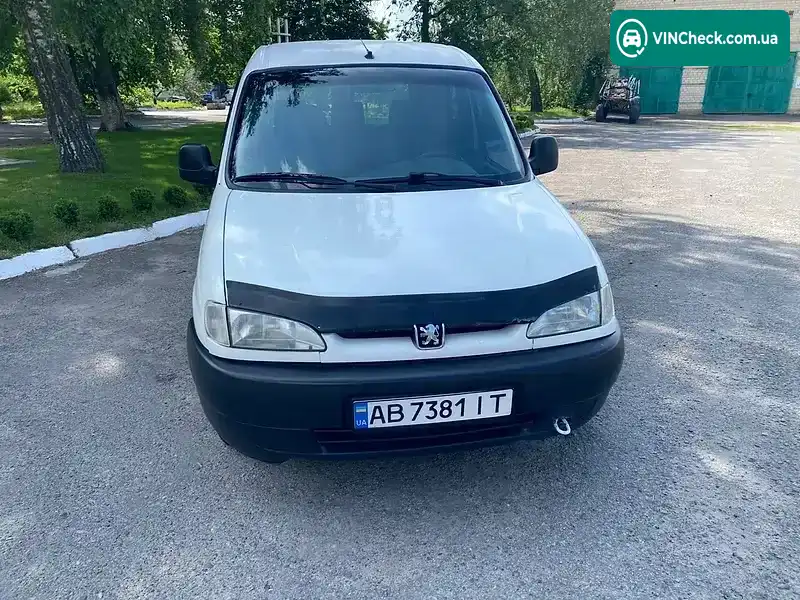 Peugeot Partner 2002, фото з оголошення 1 з 19, VIN VF35BWJYF60455158