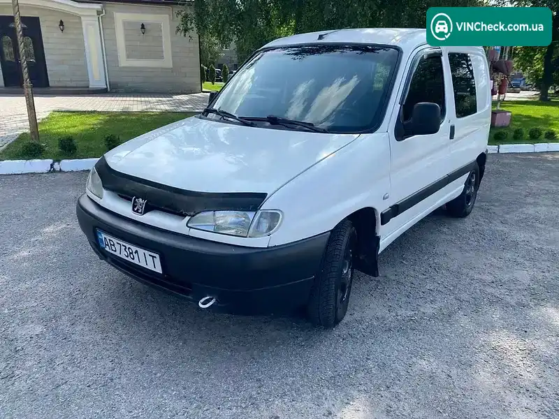 Peugeot Partner 2002, фото з оголошення 2 з 19, VIN VF35BWJYF60455158