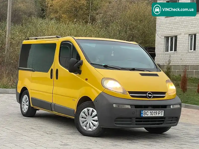 Opel Vivaro 2004, фото з оголошення 1 з 20, VIN W0LF7ABA54V628125