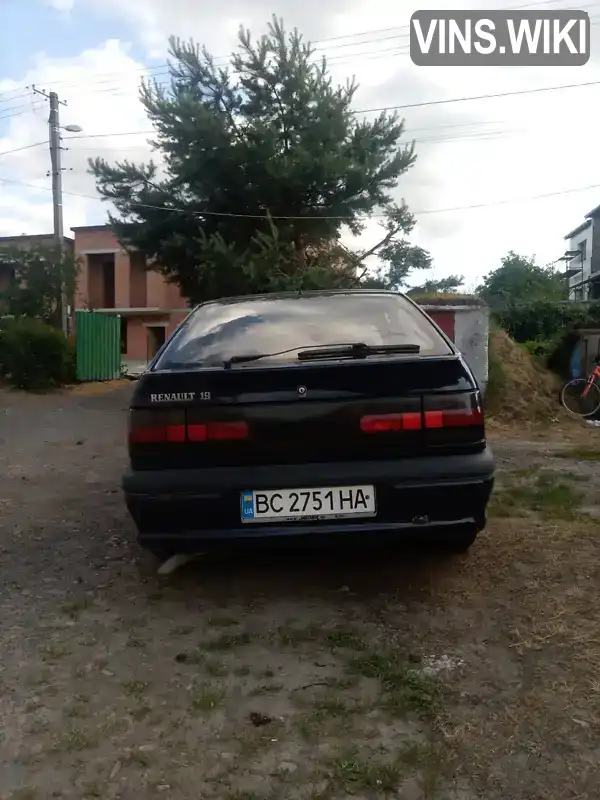 Renault 19 1993, фото з оголошення 2 з 4, VIN VF1C5320509845358