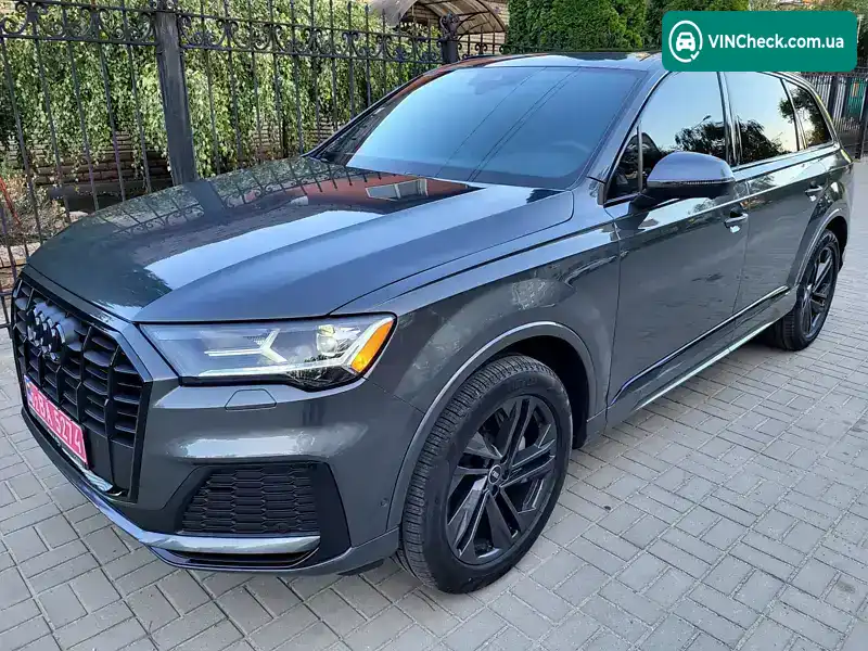 Audi Q7 2021, фото з оголошення 2 з 21, VIN WA1LJAF77MD040847