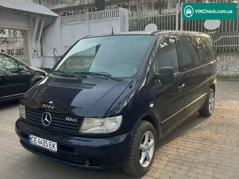 Mercedes-Benz Vito 2000, фото з оголошення 1 з 18, VIN VSA63809413354607