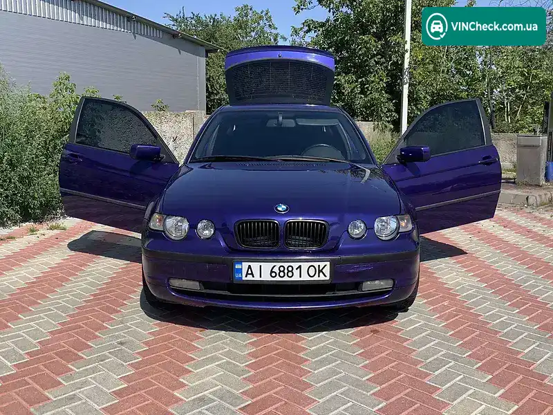 BMW 3 Series 2001, фото з оголошення 1 з 14, VIN WBAAT510X0FW05273