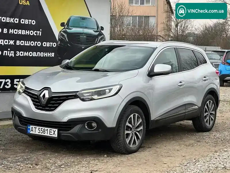 Renault Kadjar 2018, фото з оголошення 1 з 19, VIN VF1RFE00661092428