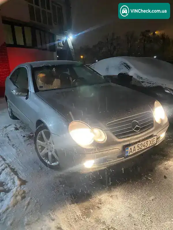 Mercedes-Benz C-Class 2002, фото з оголошення 2 з 19, VIN WDB2037061A289329
