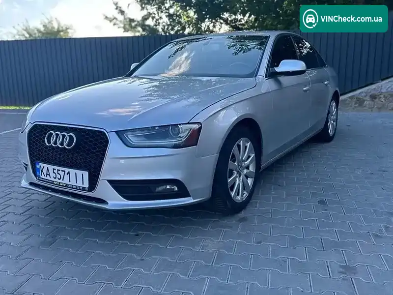 Audi A4 2013, фото з оголошення 2 з 14, VIN WAUBFAFL5DN038344