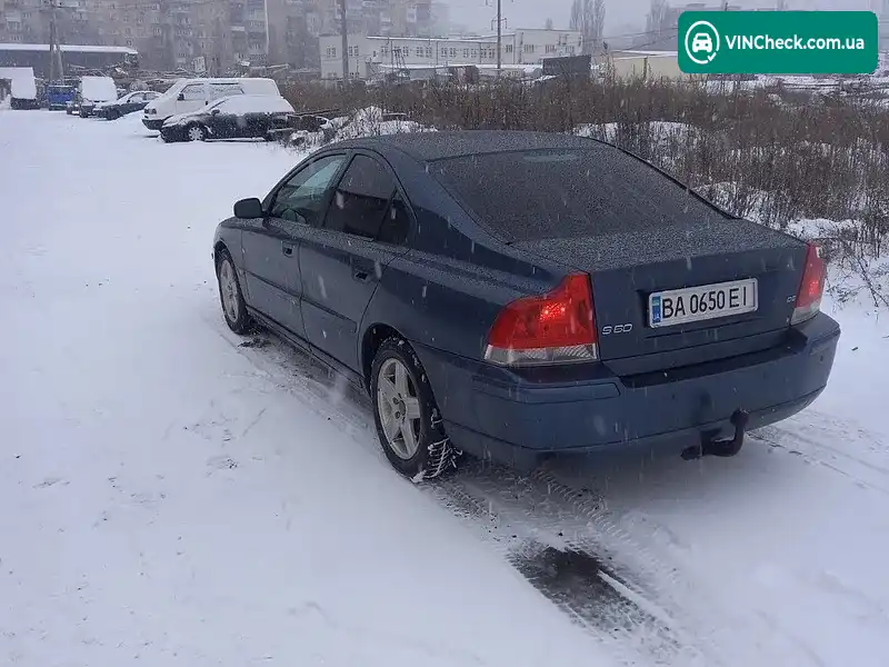 Volvo S60 2005, фото з оголошення 2 з 6, VIN YV1RS796952427809