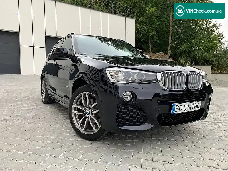 BMW X3 2017, фото з оголошення 2 з 20, VIN 5UXWX9C38H0W79476