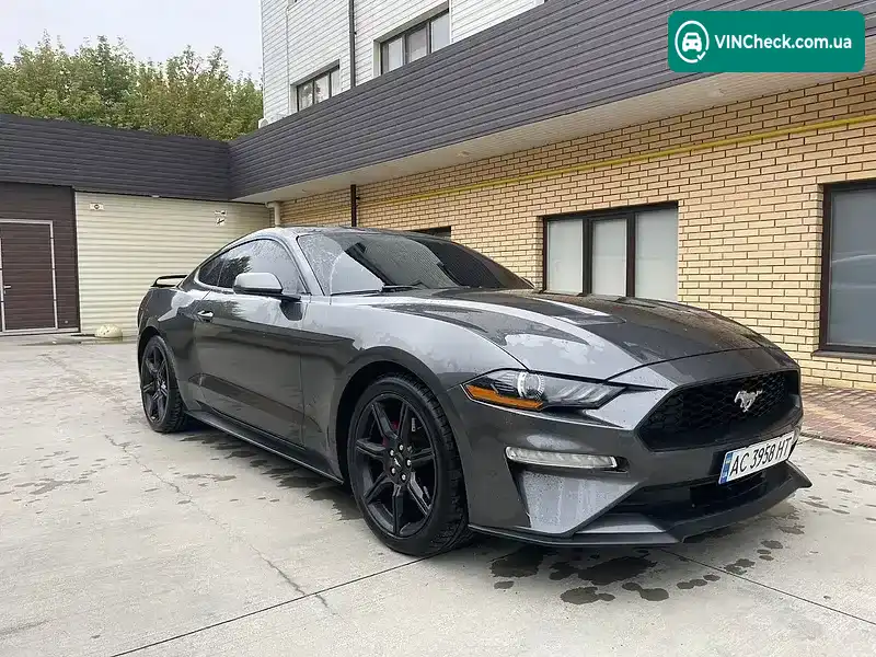 Ford Mustang 2019, фото з оголошення 1 з 9, VIN 1FA6P8TH1K5173981