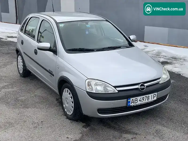 Opel Corsa 2003, фото з оголошення 1 з 16, VIN W0L0XCF6834381777