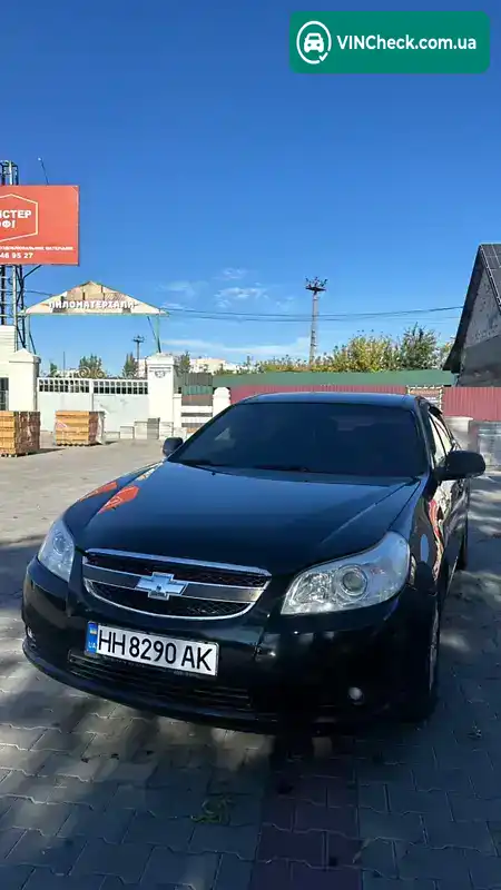 Chevrolet Epica 2007, фото з оголошення 1 з 12, VIN Y6DLA69LE7B061908