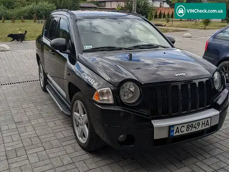 Jeep Compass 2007, фото з оголошення 1 з 9, VIN 1J8FFC7Y37D303243