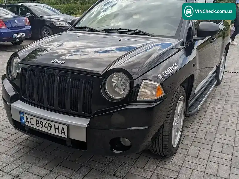 Jeep Compass 2007, фото з оголошення 2 з 9, VIN 1J8FFC7Y37D303243
