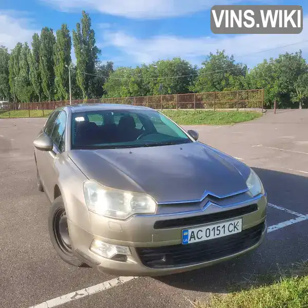 Citroen C5 2010, фото з оголошення 1 з 6, VIN VF7RW9HZCAL505627