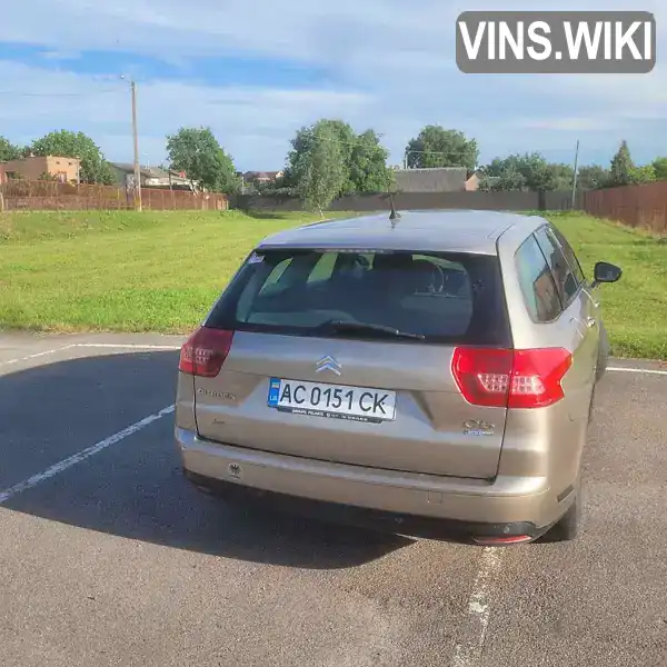 Citroen C5 2010, фото з оголошення 2 з 6, VIN VF7RW9HZCAL505627