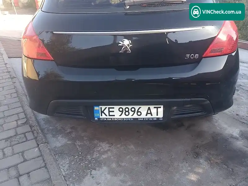 Peugeot 308 2011, фото з оголошення 2 з 20, VIN VF34C5FS9BS215009