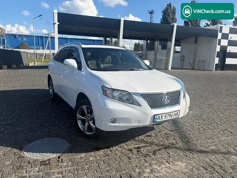 Lexus RX 2010, фото з оголошення 2 з 20, VIN 2T2BK1BA2AC048214