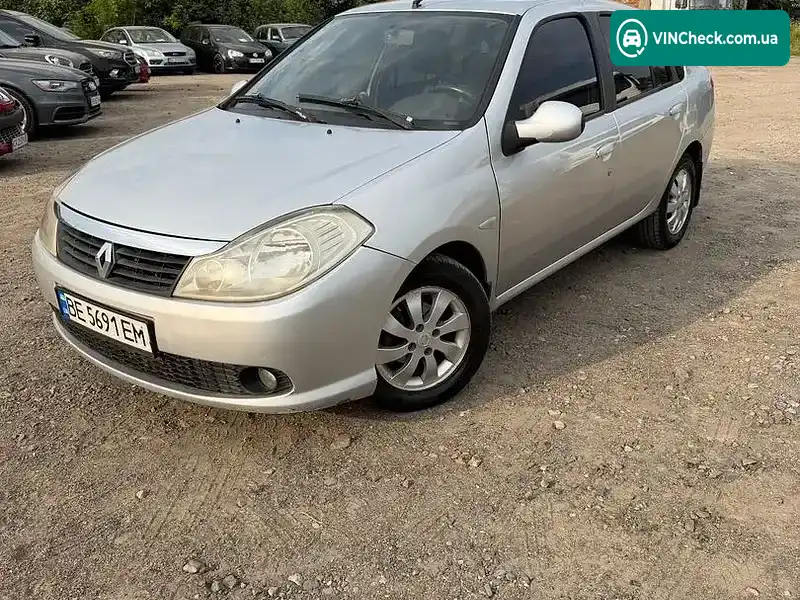 Renault Symbol 2008, фото з оголошення 1 з 10, VIN VF1LBVA0540506806