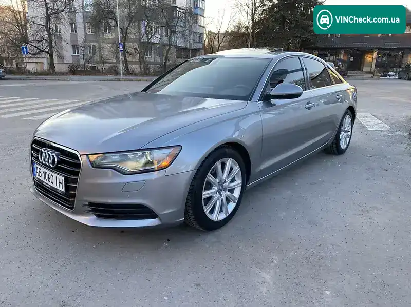 Audi A6 2013, фото з оголошення 1 з 18, VIN WAUGFAFC6EN060876