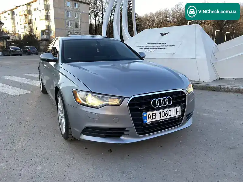 Audi A6 2013, фото з оголошення 2 з 18, VIN WAUGFAFC6EN060876