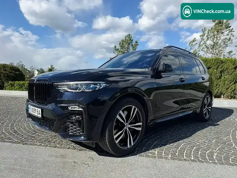 BMW X7 2019, фото з оголошення 2 з 21, VIN 5UXCW2C04L9B08741