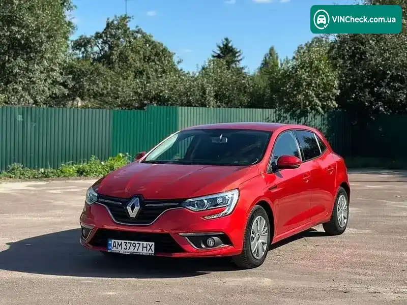 Renault Megane 2019, фото з оголошення 1 з 17, VIN VF1RFB00X61320946