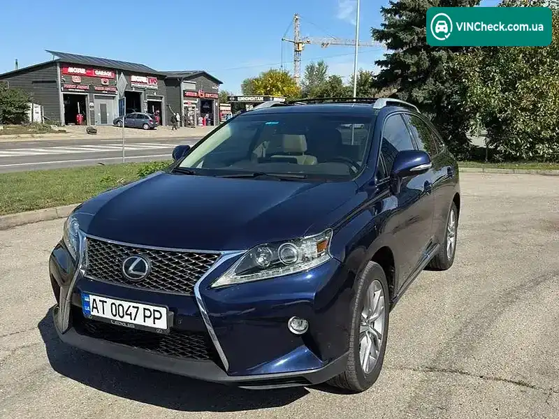 Lexus RX 2015, фото з оголошення 1 з 20, VIN 2T2ZK1BA0FC186646