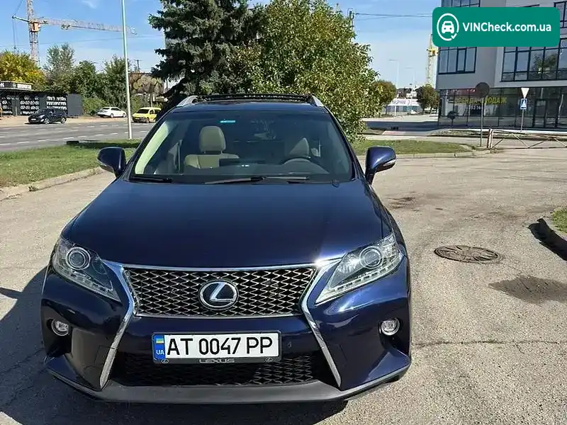 Lexus RX 2015, фото з оголошення 2 з 20, VIN 2T2ZK1BA0FC186646