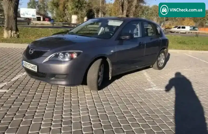 Mazda 3 2008, фото з оголошення 2 з 11, VIN JMZBK14J291763332